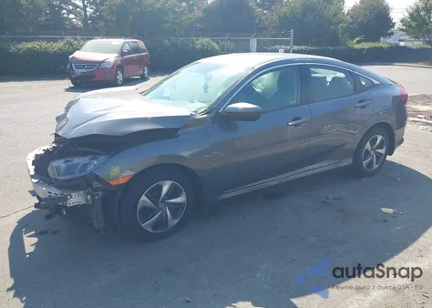 2020 Honda Civic Lx from USA, damaged, VIN 2HGFC2F61LH537776